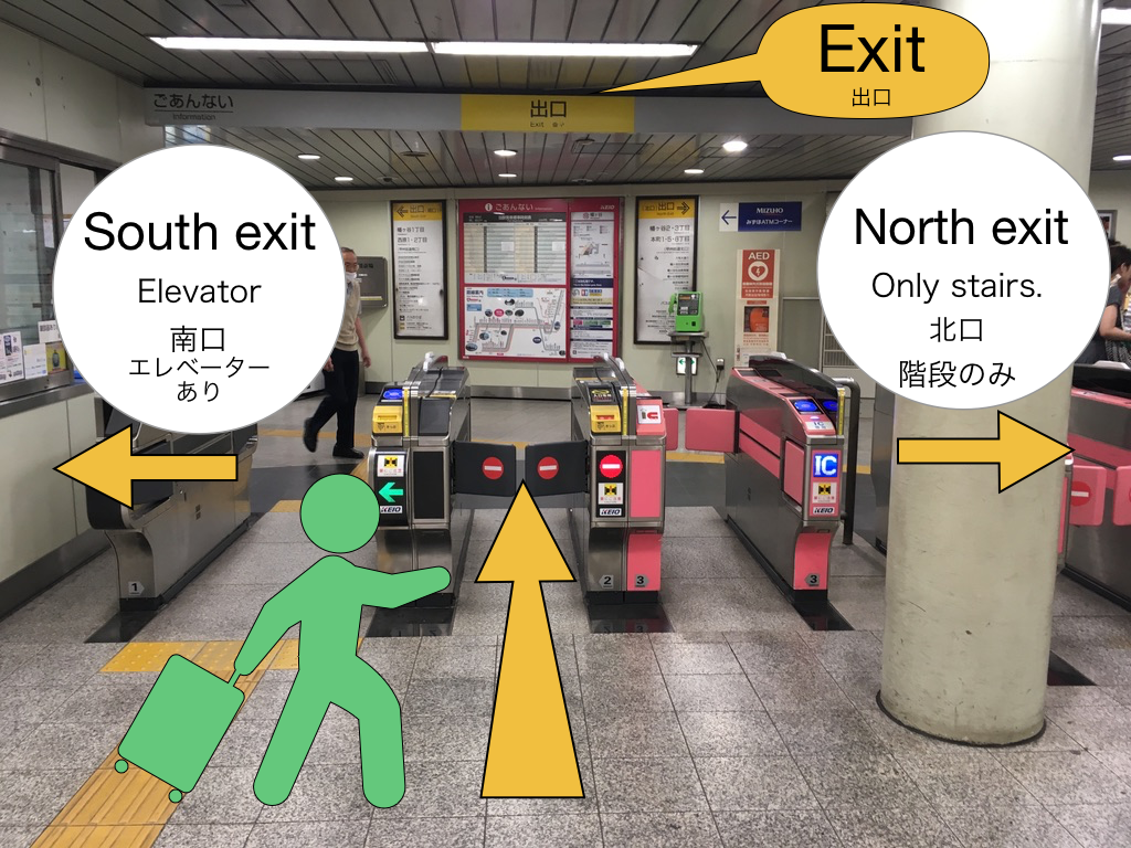 幡ヶ谷駅 hatagaya sta.